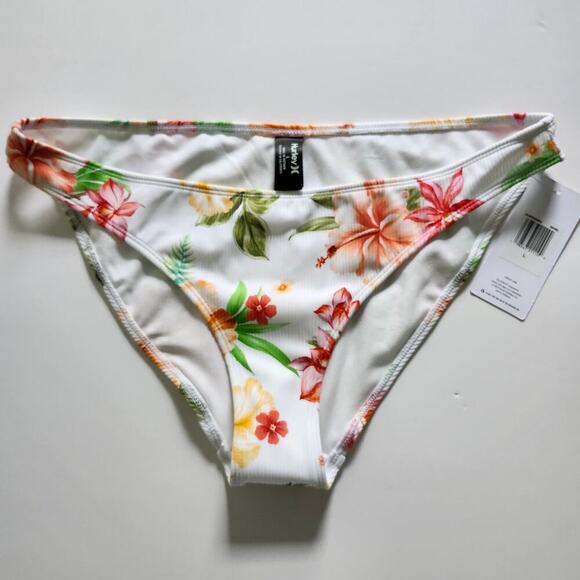 Hurley Malia Adjustable Bikini Top Size Medium and Moderate Bottom Size Large - Picture 4 of 9